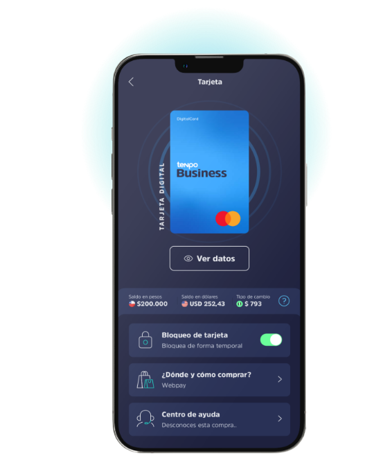 mockup cuenta digital tenpo business